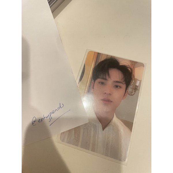 BOOKED PHOTOCARD MINGYU JUMATAN