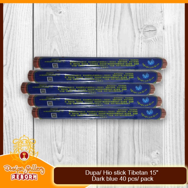 Dupa/ Hio stick Tibetan 15&quot; Dark blue 40 pcs/ pack