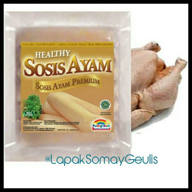 

Healthy Sosis Ayam 'Pelangi Anak'