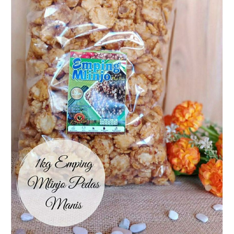 

Emping Melinjo Matang Pedas Manis