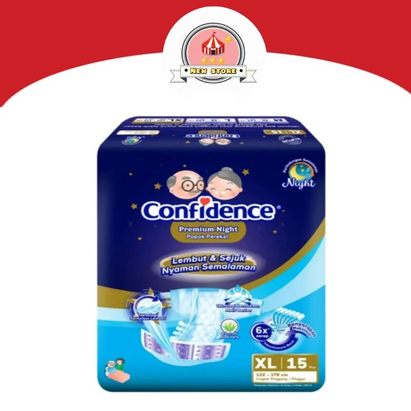 CONFIDENCE  Popok Perekat Dewasa XL15 / XL 15