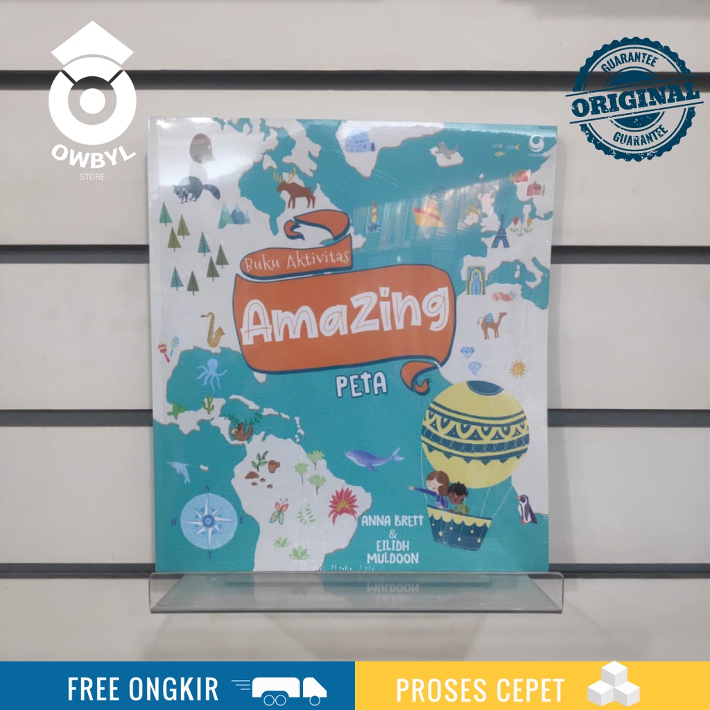 Buku Buku Aktivitas Amazing  : Peta