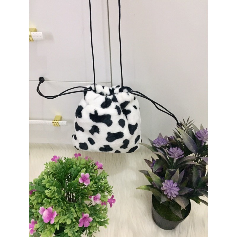 tas selempang SLING BAG SLINGBAG serut Animal bag cow sapi