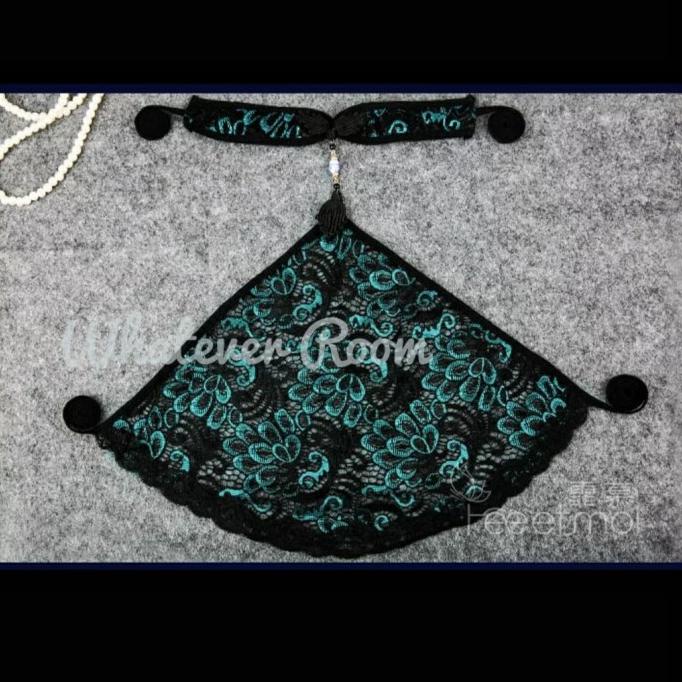Lingerie Murah Cecilia 2 Sexy Lingerie Cheongsam Peacock Halter Style