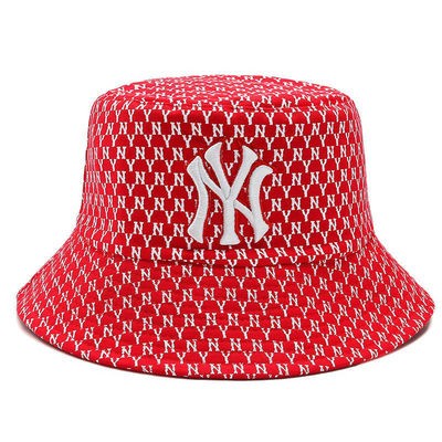 Topi Bucket NY Dua Motif Bolak Balik Terbaru- Bucket NY Premium Pria &amp; Wanita Unisex.