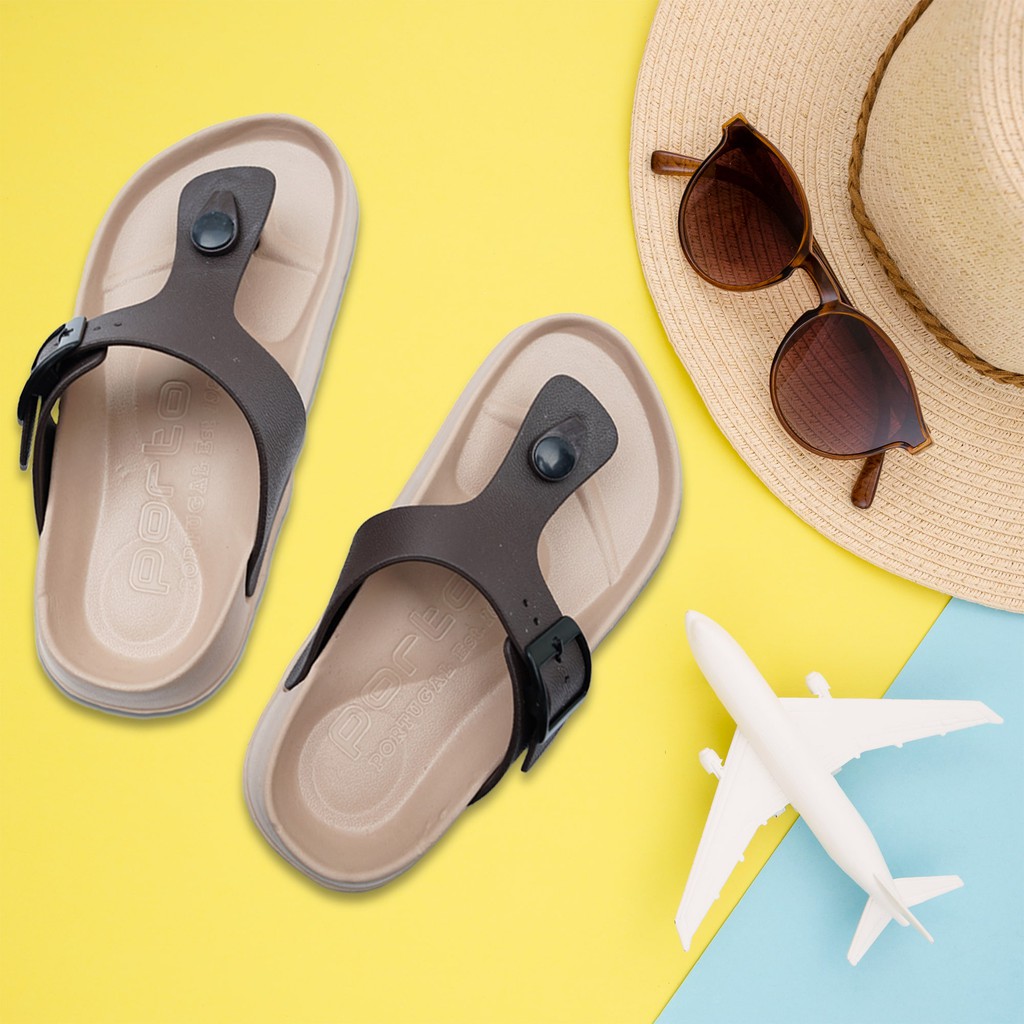 Porto - Sandal Jepit Pria Kuat dan Nyaman Anti Slip Anti Jamur Original 1028M-2