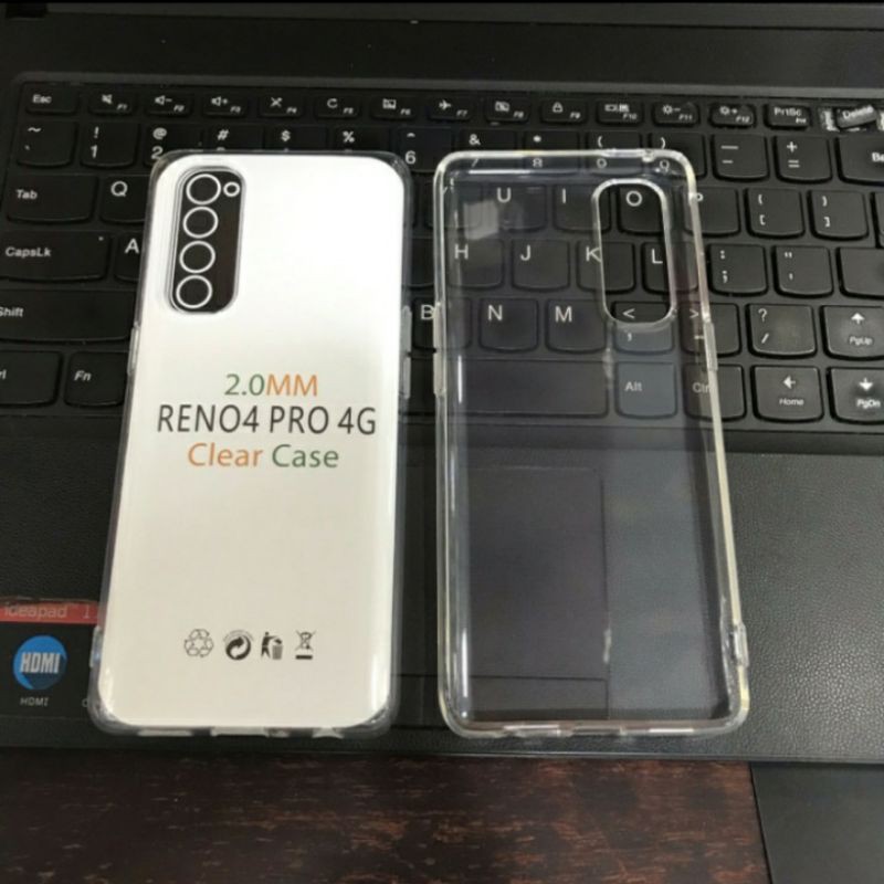 Jelly Case oppo Reno 4 PRO Silicon Bening Bahan Tebal