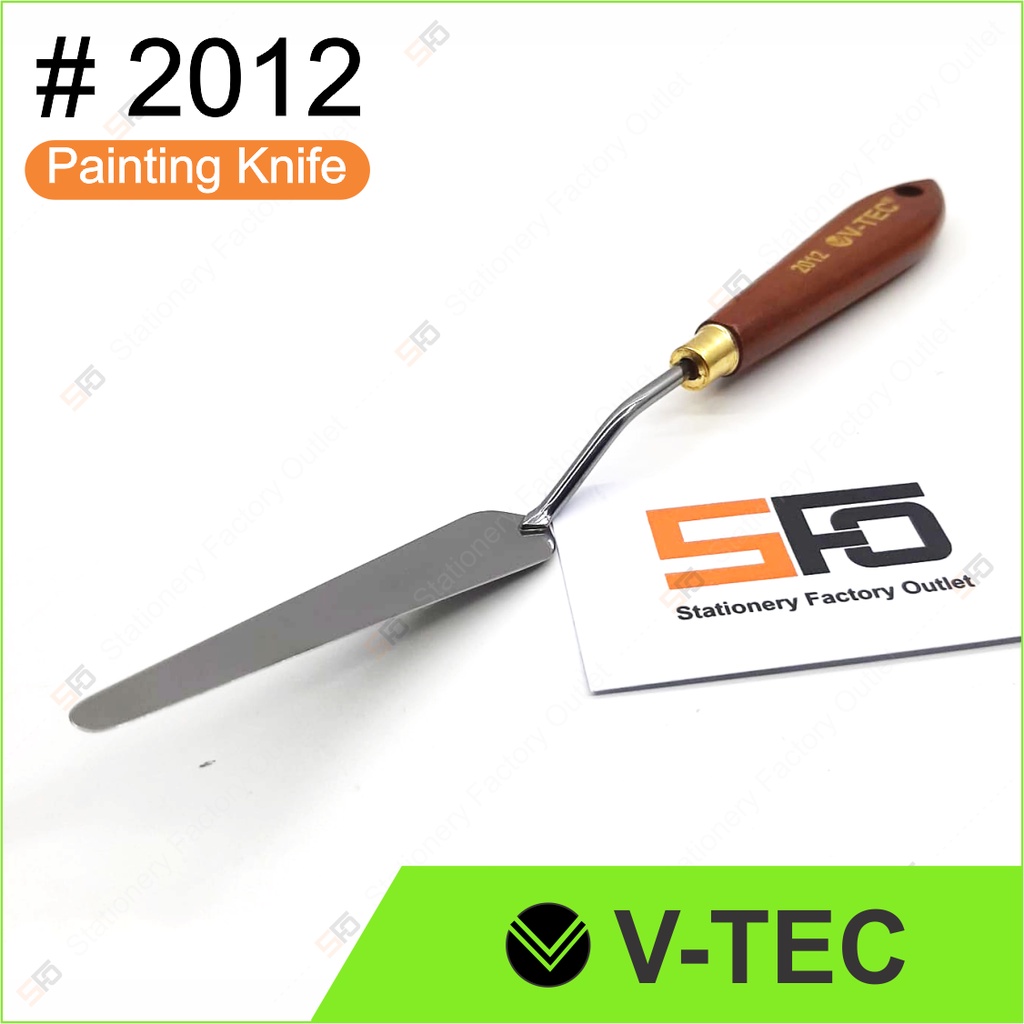 

Painting Knife V-Tec Satuan - Pisau Palet Lukis No. 2012