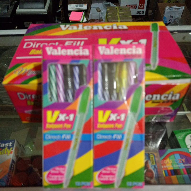 BALL POINT PEN  VALENCIA (isi 12 pcs)