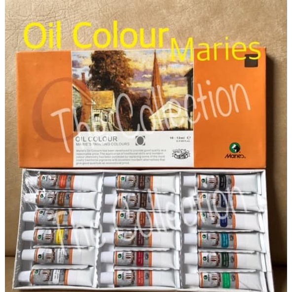 

Atk0357Mr 18 Warna Oil Colour Maries E1388B Maries Cat Minyak Marie'S