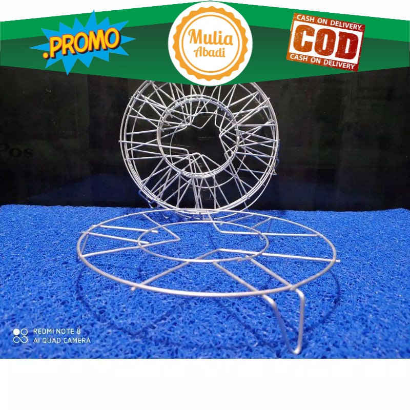 TATAKAN PANCI / TATAKAN PANCI PANAS / TATAKAN WAJAN PANAS / SETRIKA PANAS STAINLESS CROME