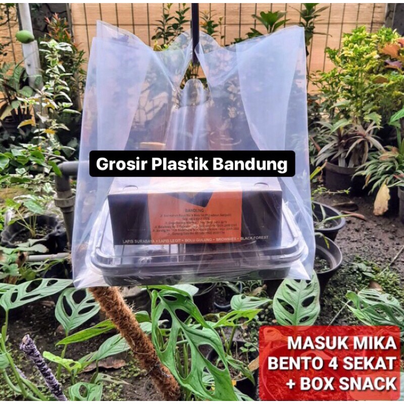Plasik PE Bening 26x35x06 Lipat 8cm