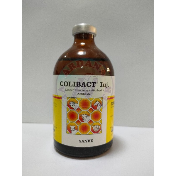 Obat Hewan COLIBACT Inj. 100 ml