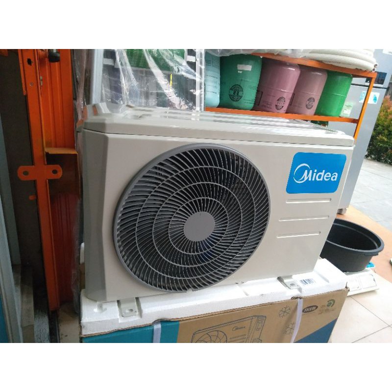 Outdor Ac Midea 1/2pk - Jual keteng Unit Outdor