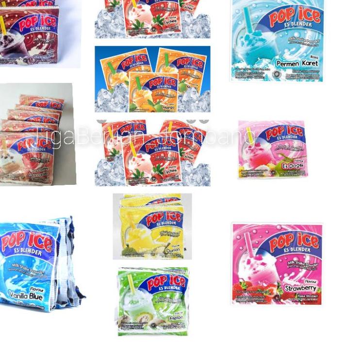 

☉ POP ICE 1 RENTENG ISI 10PCS ㆆ