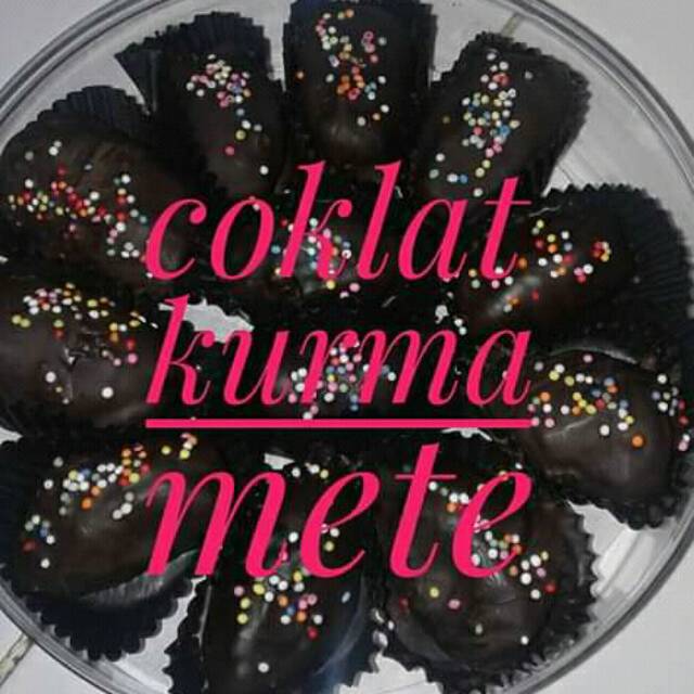 

Coklat kurma isi mete