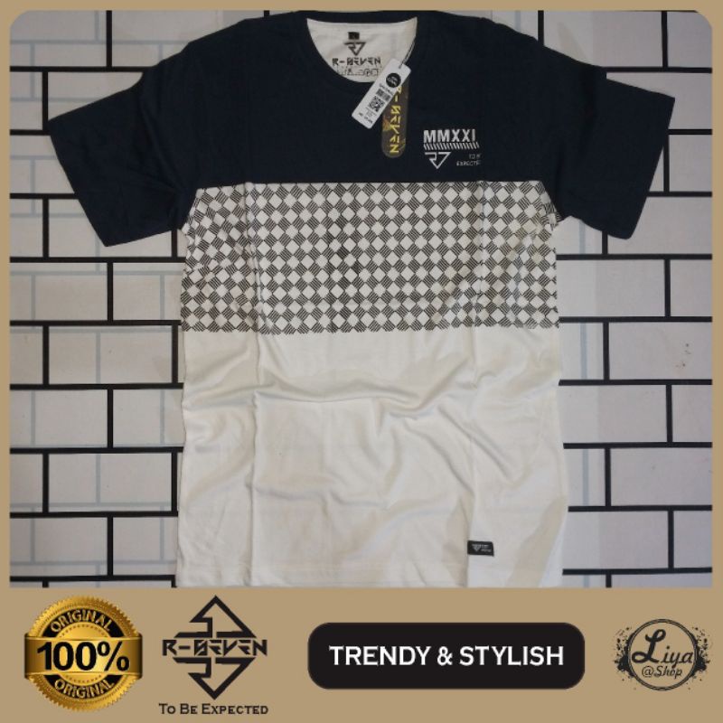 KAOS RSeven Original R-Seven RSVN R7 R-7 Pakaian Baju Distro Pria ORI Asli Bandung Branded Keren