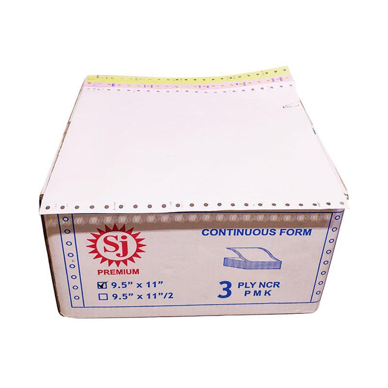 

[ DUS ] Kertas Komputer Continuous Form 3 Ply 9,5 x 11 - Sinar Jaya SJ Premium MURAH!