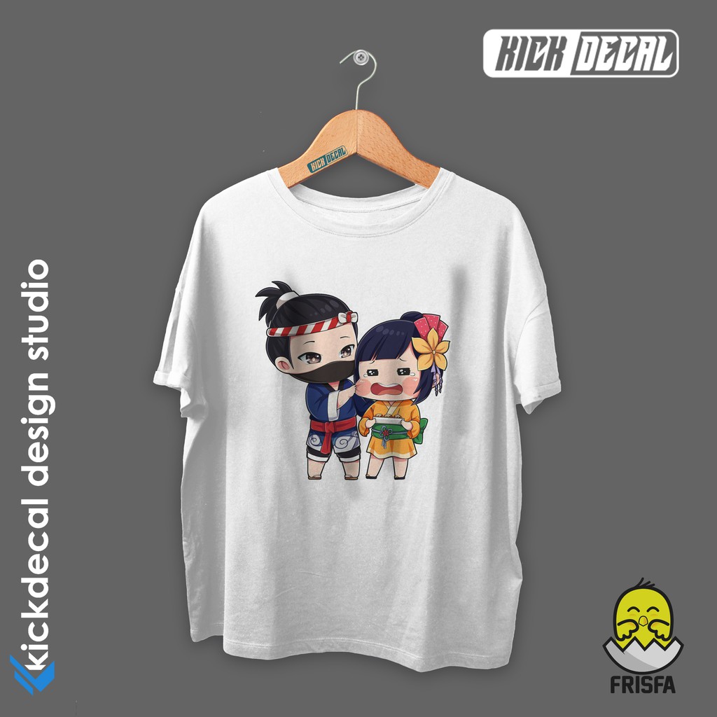 Kaos Mobile Legends ML Hayabusa and Kagura Chibi Series