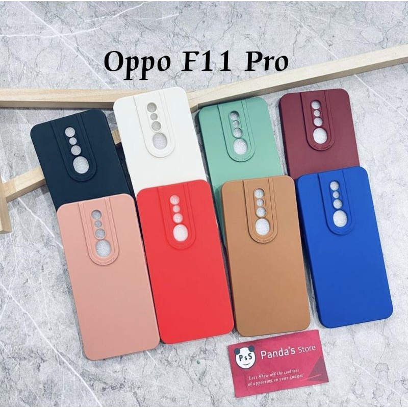 Softcase Pro Camera Oppo F11 Pro Candy Case Full Color 3D Silikon TPU