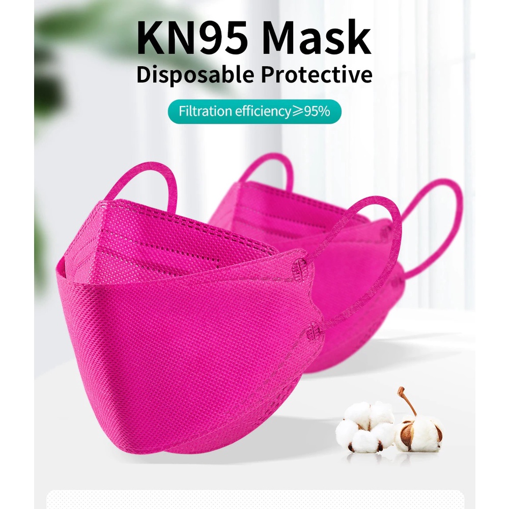 MASKER KF94 ISI 10PCS 4ply MEDIS EVO KF 94 10 PCS WARNA WARNI MAROON HITAM PUTIH COKLAT KUNING MERAH