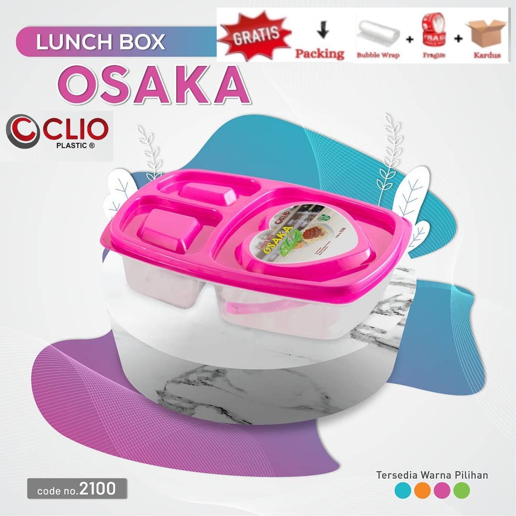 Misting Clio Osaka / Kotak Makan / Bekal / Lunch Box bagus