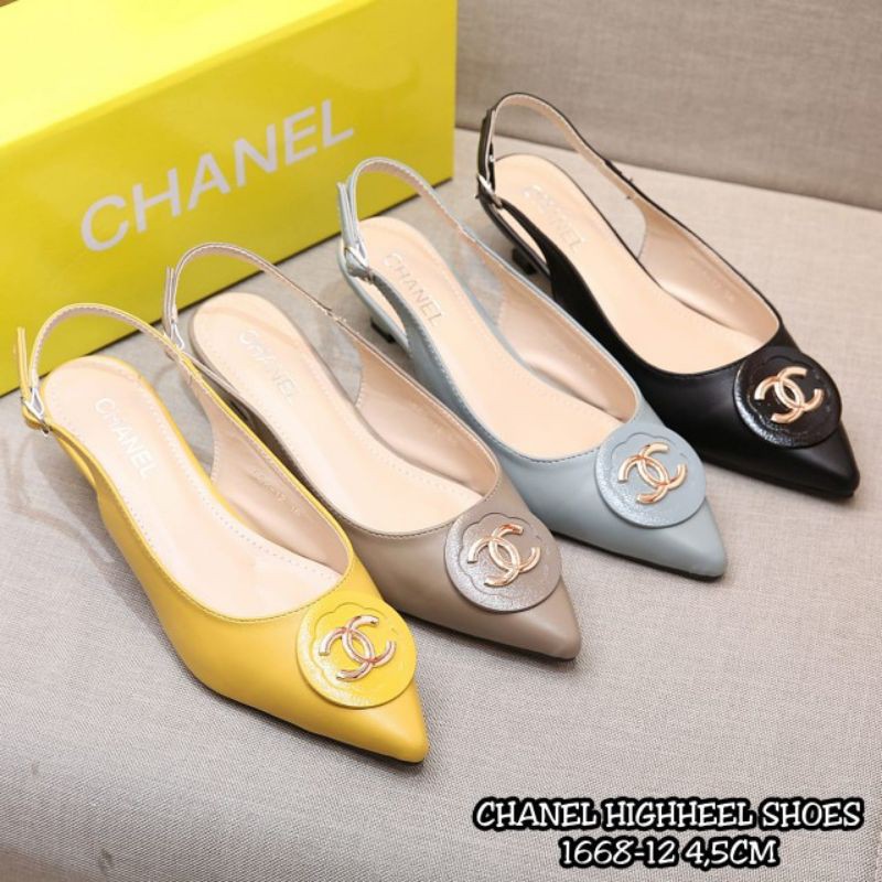 CHANEL HIGHHEEL SHOES 1668-12