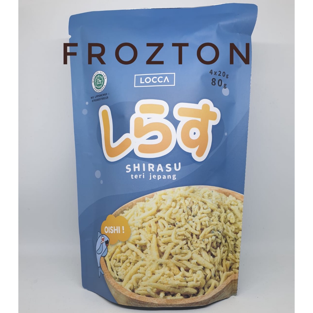 

Locca Shirasu Ikan Teri Jepang Goreng ( 80 gr )