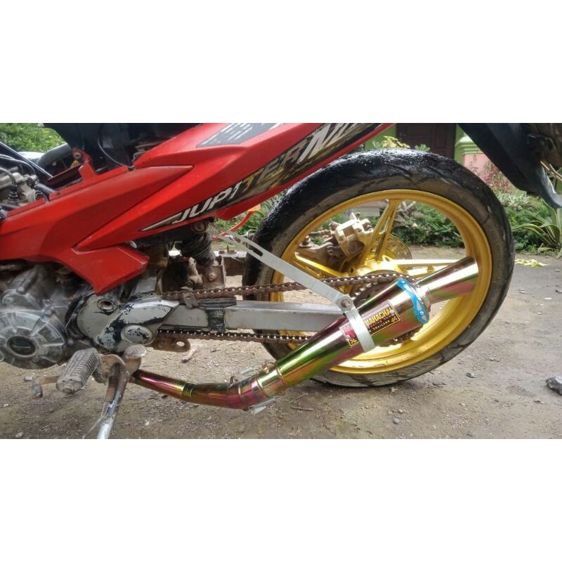 Knalpot Racing Kou Bunglon Kidal/Kiri Jupiter Mx New Jupiter Mx Old