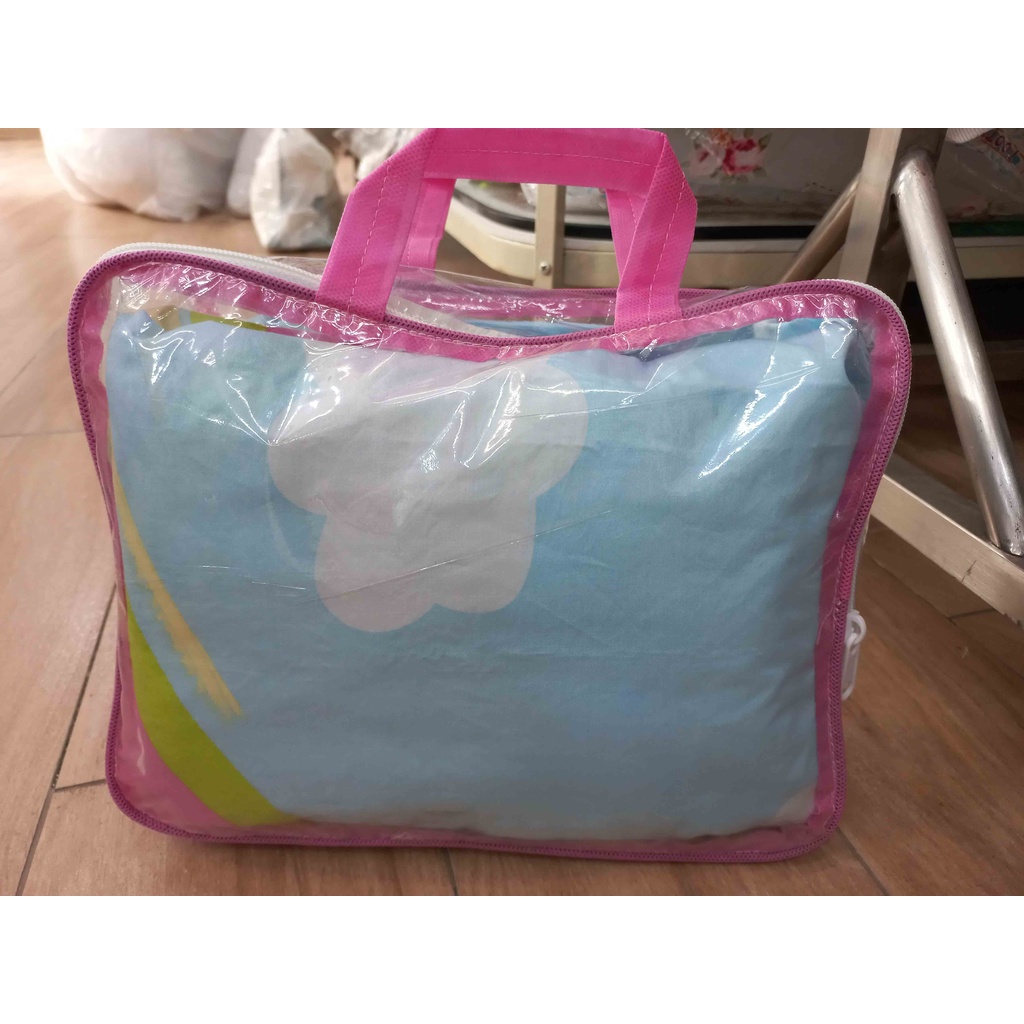 tas sprei plastik mika / selimut plastik / sprei dompet tali - size M