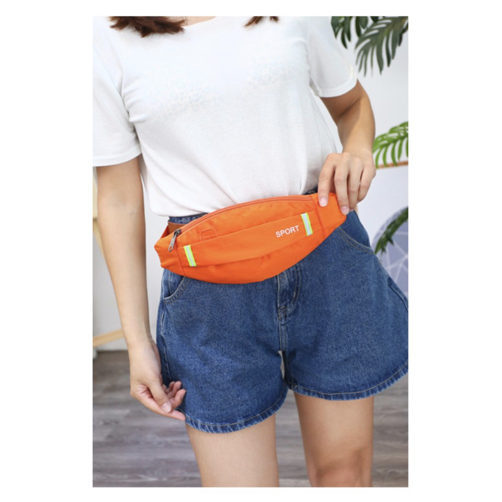 LJY15 Tas Pinggang  Pria Wanita Unisex Sport Waist Bag Murah Impor TKM