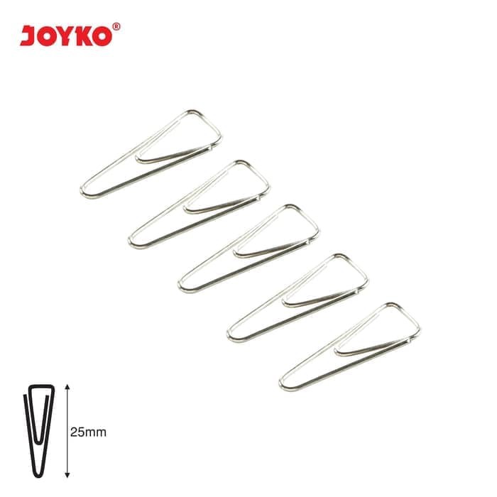 Paper Clip / Trigonal Clip / Penjepit Kertas Joyko No. 3P