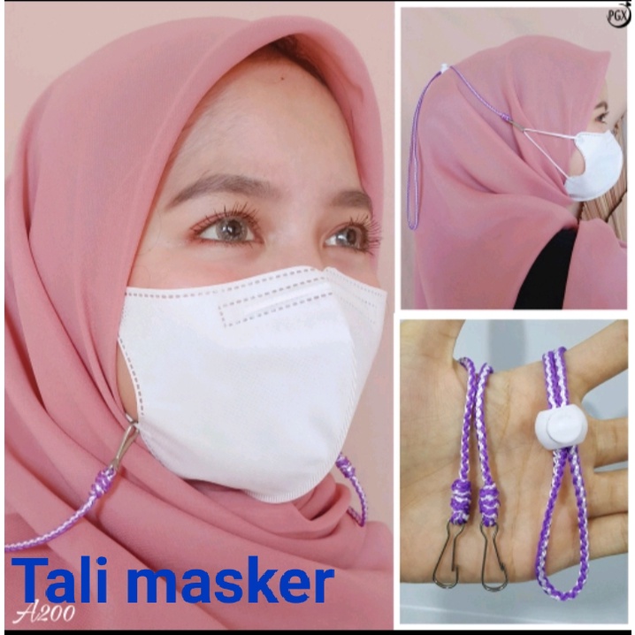 StBSp Masker 2in1 Konektor Headloop Tali Masker Kalung Masker  Aksesoris Fashion