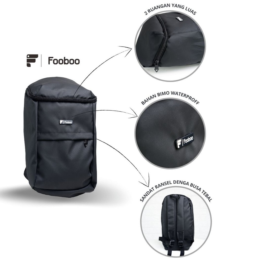 FOOBOO TAS RANSEL RANSEL BACKPACK  SEPEDA PRIA WANITA