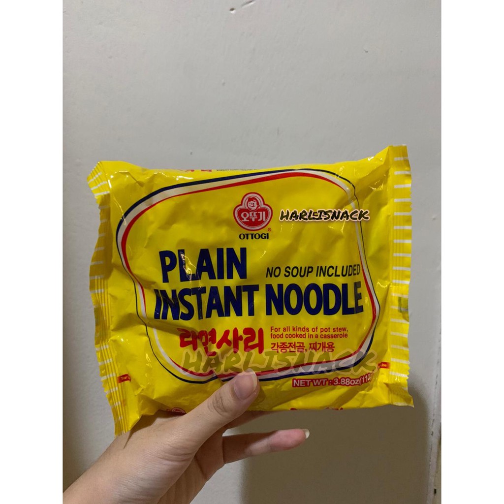 

OTTOGI PLAIN INSTANT NOODLE NO SOUP INCLUDED