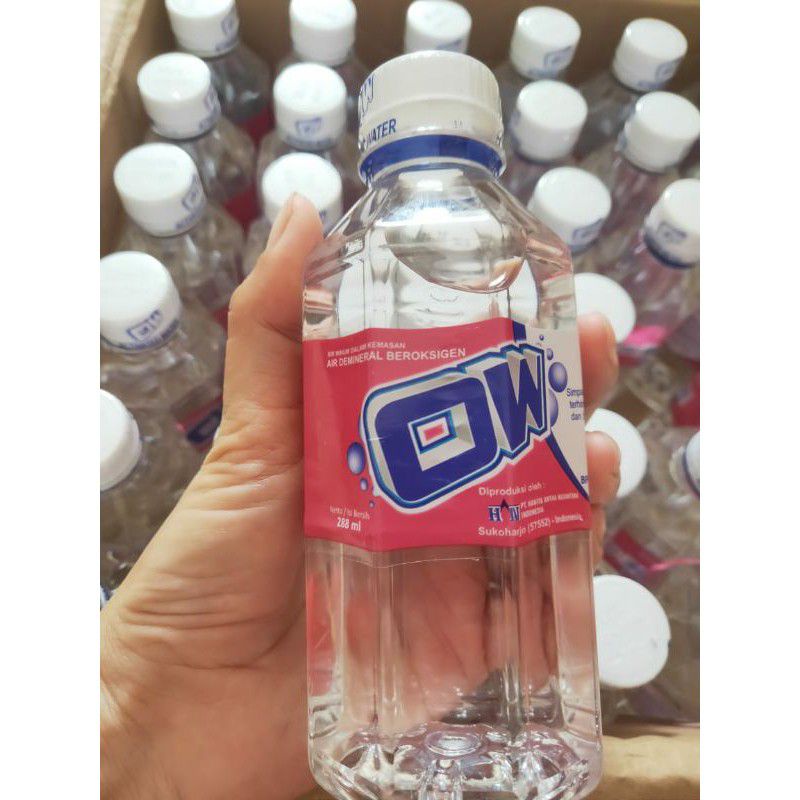 Paket 10 Botol OW Water OXY Air OXY utk kesehatan @288ml/botol