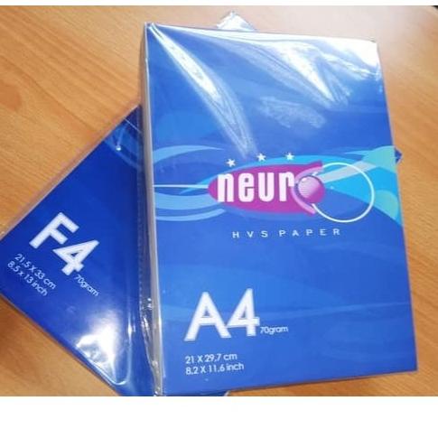 

FG3✰ Kertas Fotokopi A4 70 Gram Neuro (HVS) Harga Murah