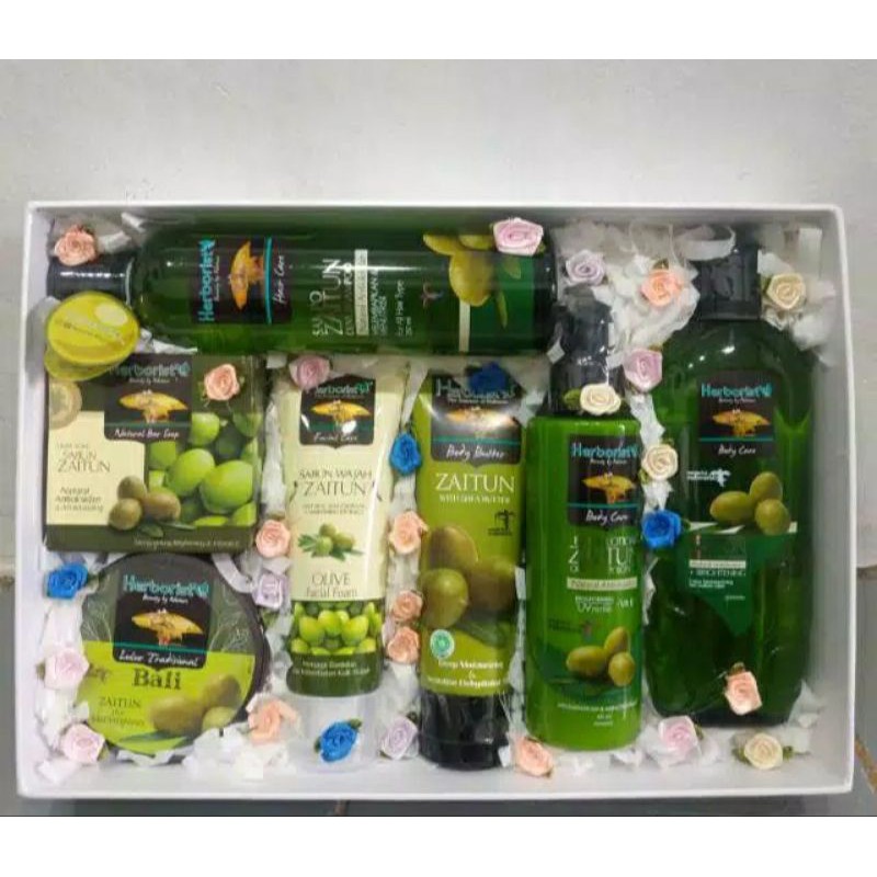 paket herborist 7pcs /parsel seserahan pernikahan hantaran lamaran/mahar nikah / hampers kado hadiah