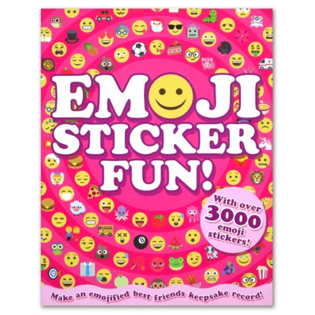 

Emoji Sticker Fun! - Make an emojified best friend keepsake record! (with Over 3000 Emoji Stickers!)