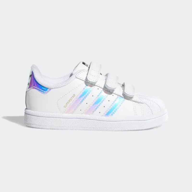 second adidas Superstar cf size 10 1/2 metalic