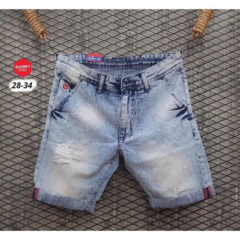 CELANA PENDEK JEANS PRIA//CELANA PENDEK JEANS SOBEK"//CELANA PENDEK JEANS PRIA TERLARIS//CELANA PEND