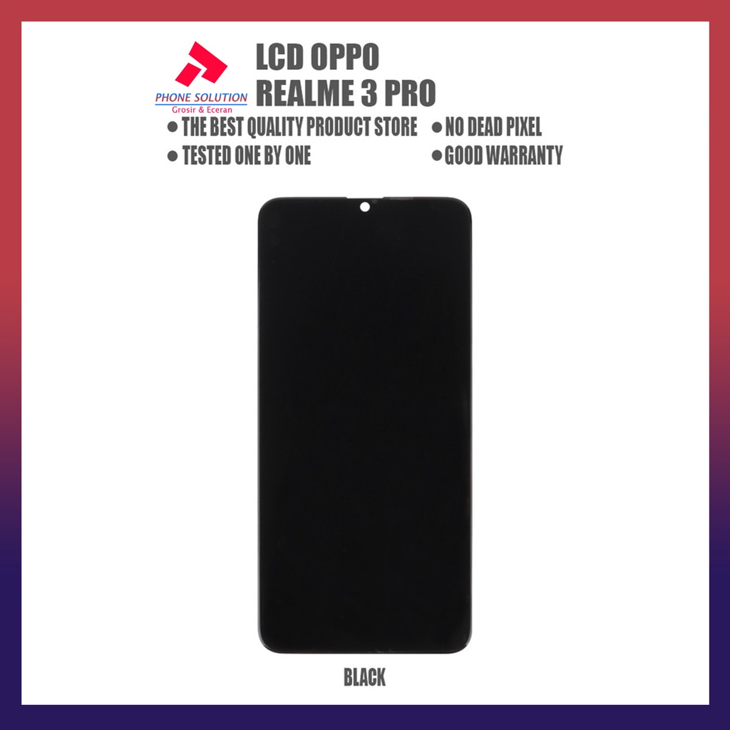 LCD Oppo Realme 3 Pro Fullset Touchscreen - Parts Kompatible Dengan Produk Oppo // Supplier LCD Oppo Realme 3 - Garansi 1 Bulan