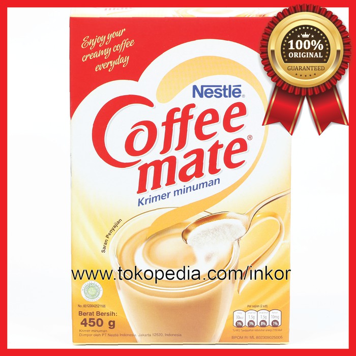 

[GOJEK/GRAB] NESTLE COFFEE MATE KRIMER MINUMAN KOTAK 450GR