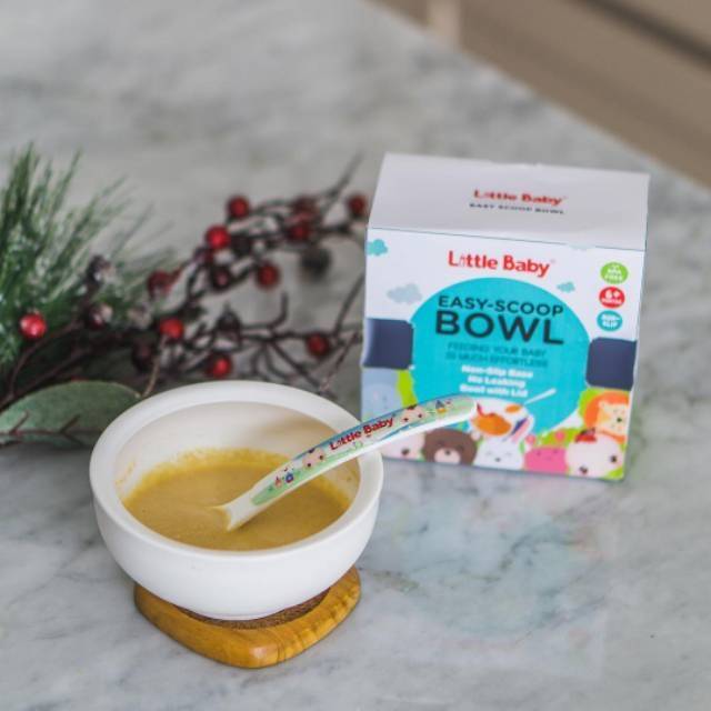 LITTLE BABY Easy Scoop Bowl MANGKOK MAKAN BAYI ANAK