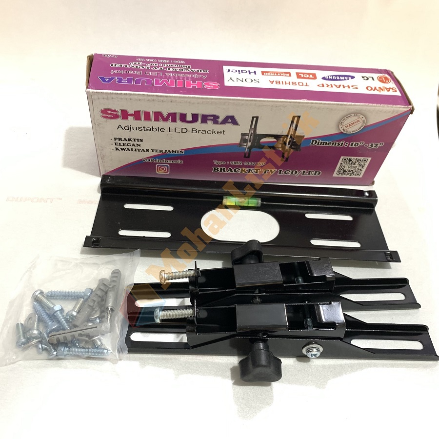 Bracket TV Breket TV Brecket TV LCD LED Shimura 10&quot;-32&quot; Universal Kualitas Tebal