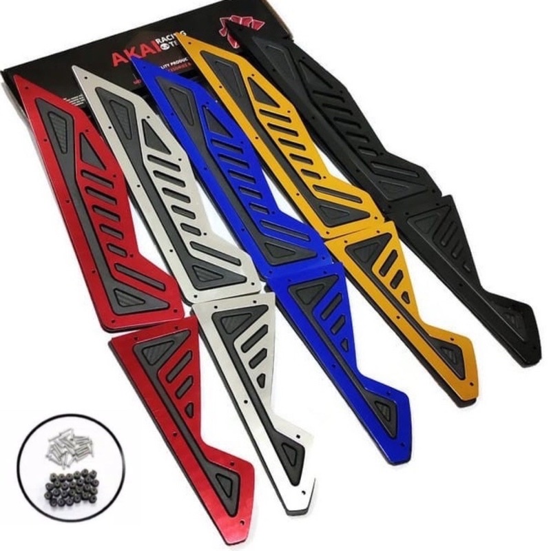 Bordes Nmax Old , Nmax Old 2015 - 2019 , Premium , Karpet Plat Pijakan Kaki Nmax Lama