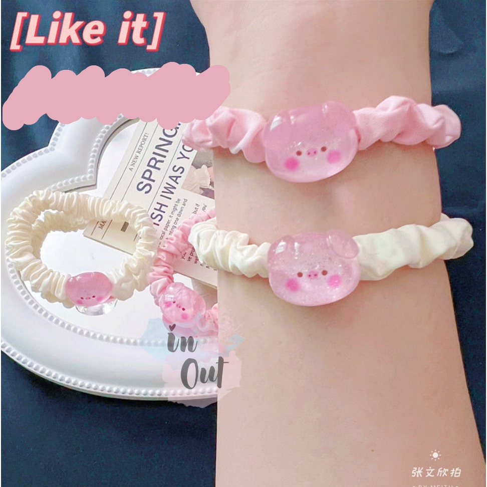 IKAT RAMBUT SANRIO CINAMOROLL PURIN KUROMI POCHACCO MELODY DEWASA ANAK ANAK LUCU ESTETIK / SCRUNCHIE SANRIO ACC46