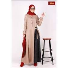 DANNIS A211113 CREAM UKURAN M READY STOCK/ GAMIS DANNIS TERBARU 2022