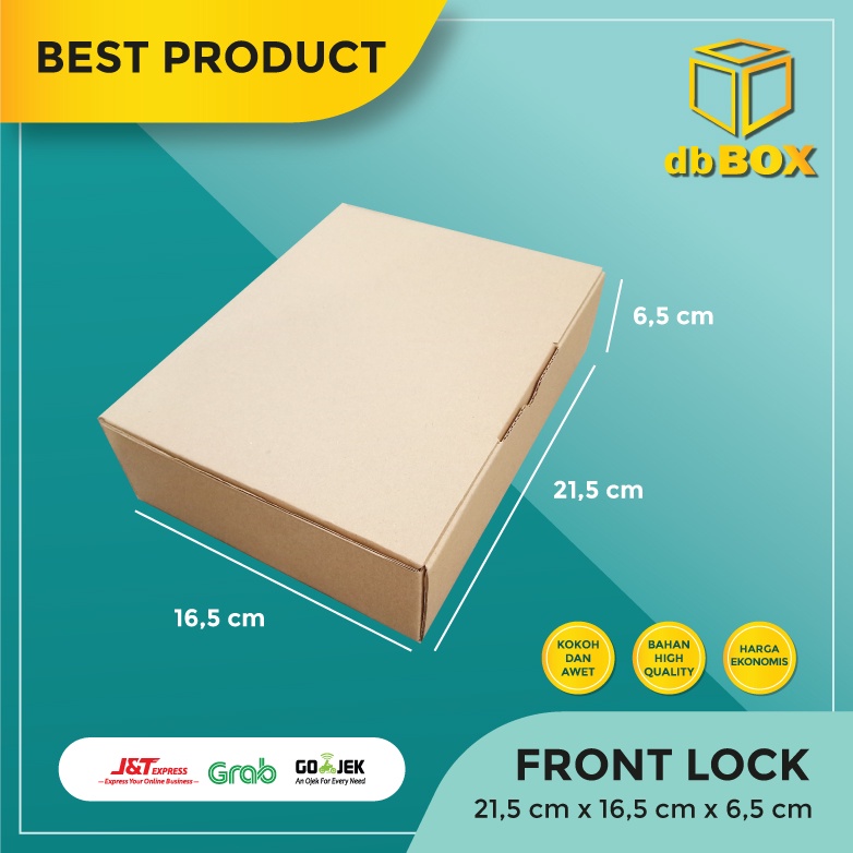 

(10pcs) Kardus 21,5x16,5x6 cm....Die Cut kotak aksesoris-dll model box pizza