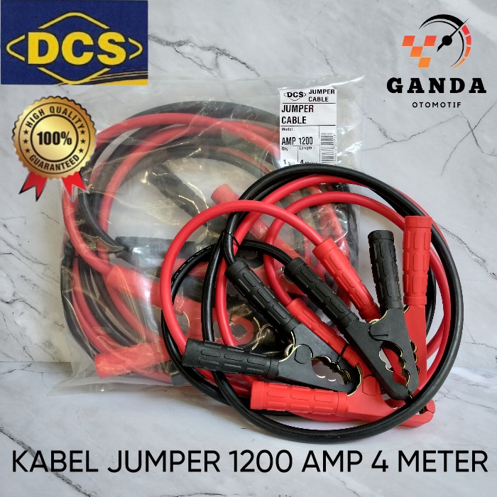 KABEL JUMPER AKI MOBIL / PANCINGAN AKI 1200 AMP 4 METER